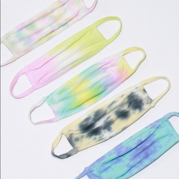 Adult Tie-dye Cotton Reusable Face Mask! - Picture 3 of 3